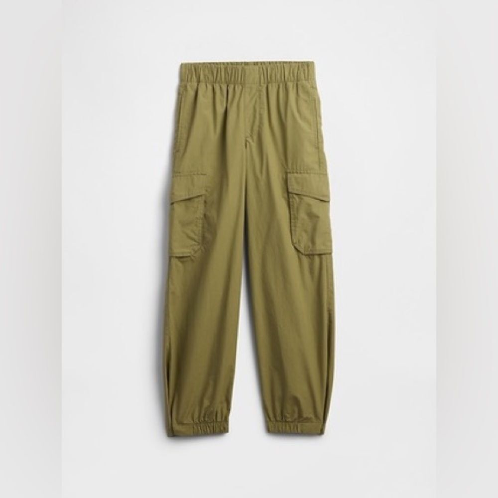 Kids Parachute Cargo Pull-On Pants
